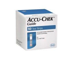 Tiras Para Medidor De Glicemia Accu-Check Guide - 50 Unid - Roche